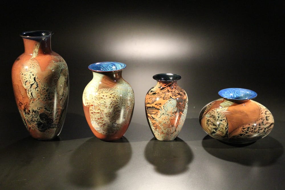 Red New Mexico Vases
