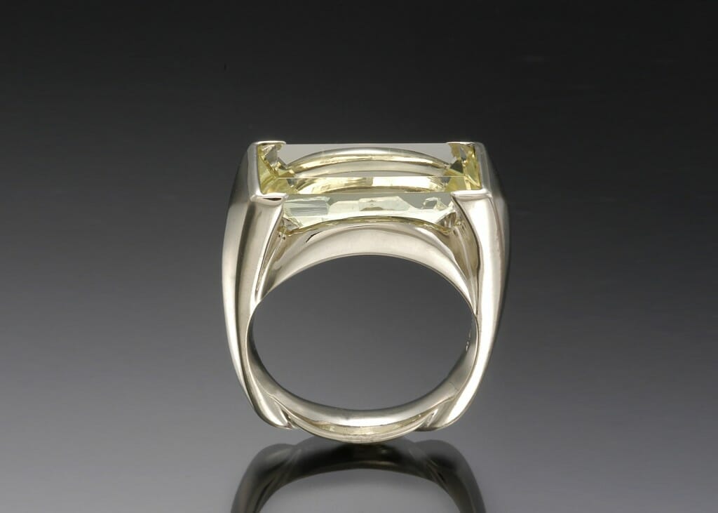 Beryl White Gold Ring Beryl White Gold Ring