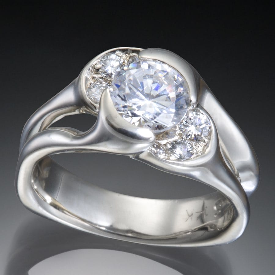 Custom Engagement Rings U2022 Taylor Hart Custom Engagement Ring