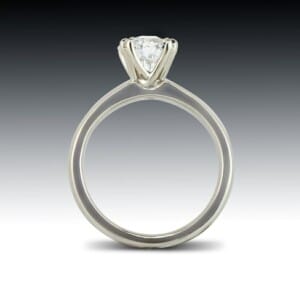 Braided Prong Engagement Ring 9 Braided Prong Moissanite Ring